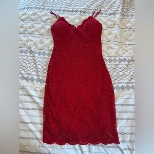 Lace short dress